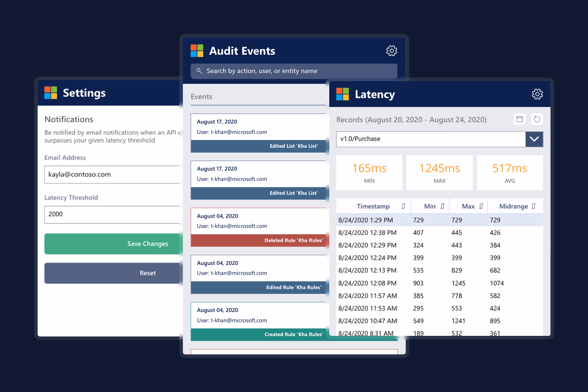 Microsoft Fraud Protection Power App screenshots