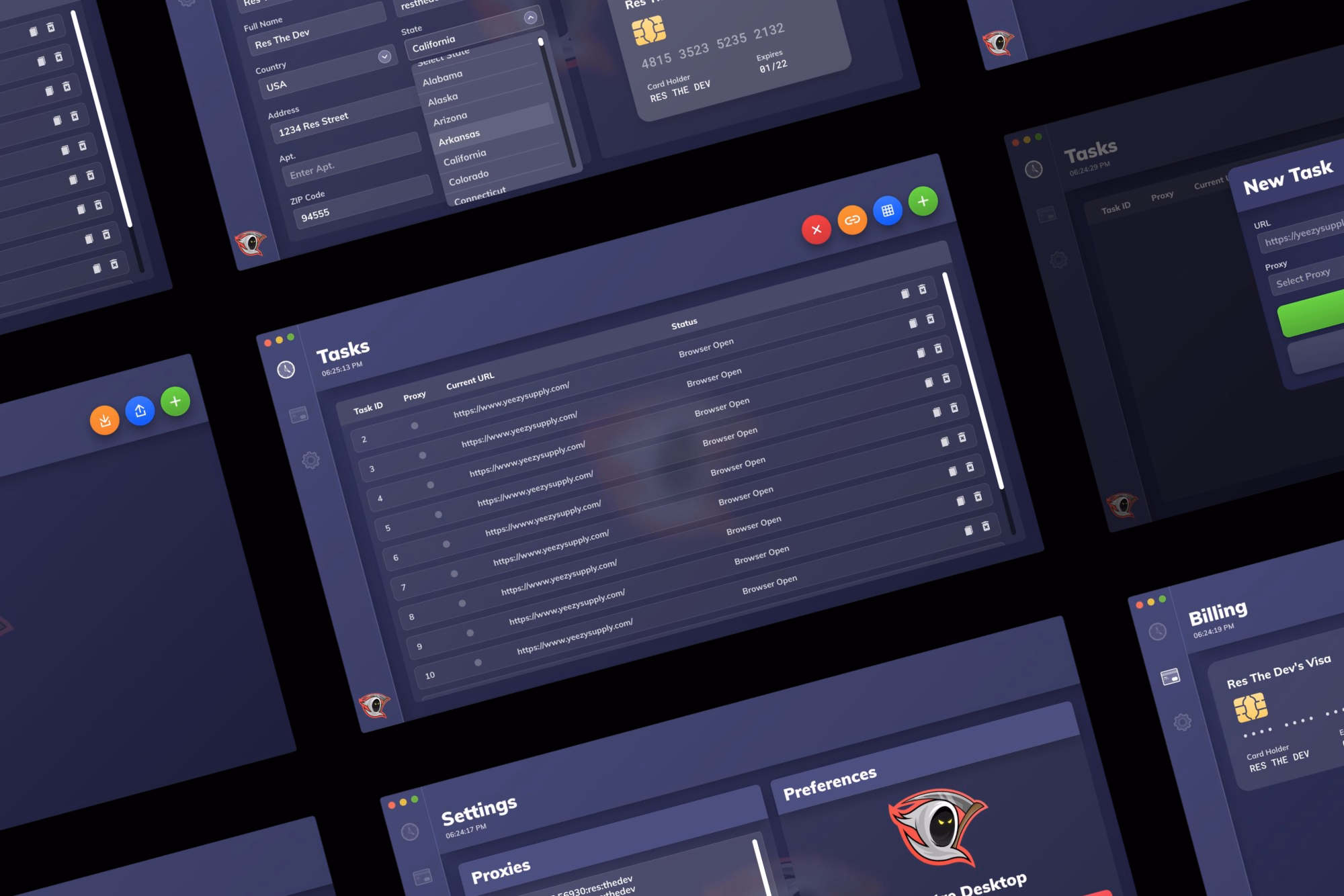 Spectre screenshots